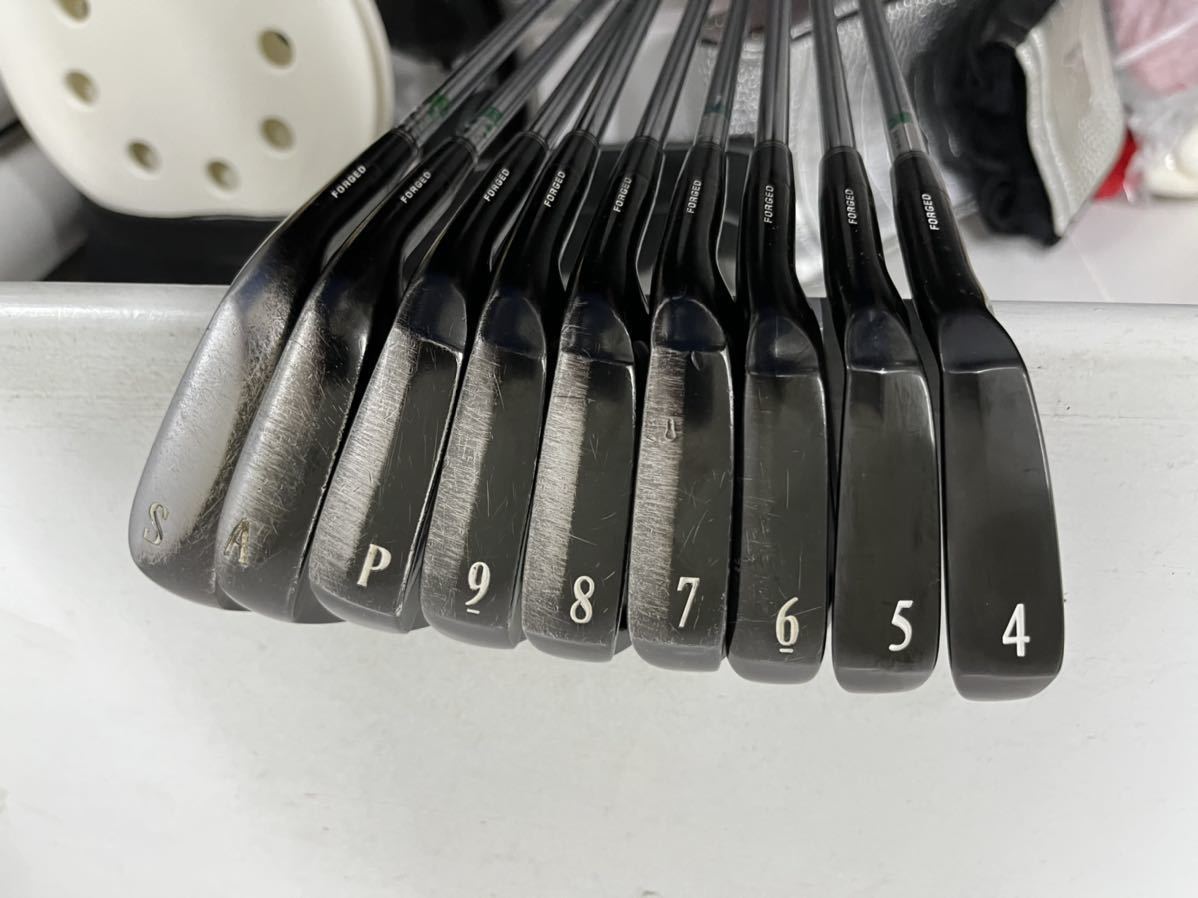 人気セール，限定セール 豪華9本 限定 ダンロップ SRIXON Z745 ブラック アイアン Dynamic Gold DST フレックスS200 スリクソン(ダンロップ)｜売買されたオークション情報、yahooの商品情報をアーカイブ公開 - オークファン 男性右きき用