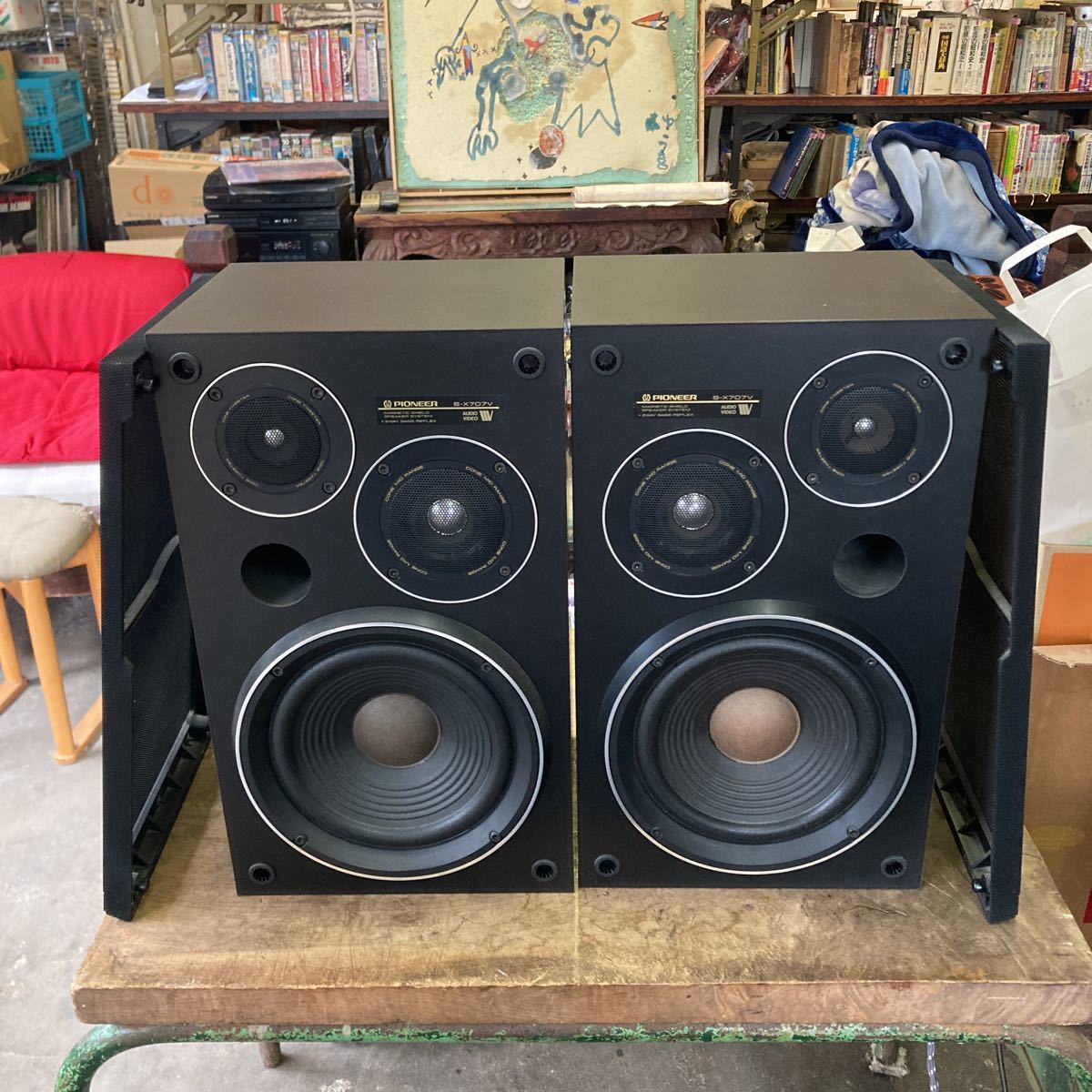 パイオニア 3way S-X707V 昭和レトロ - メルカリ Pioneer パイオニア