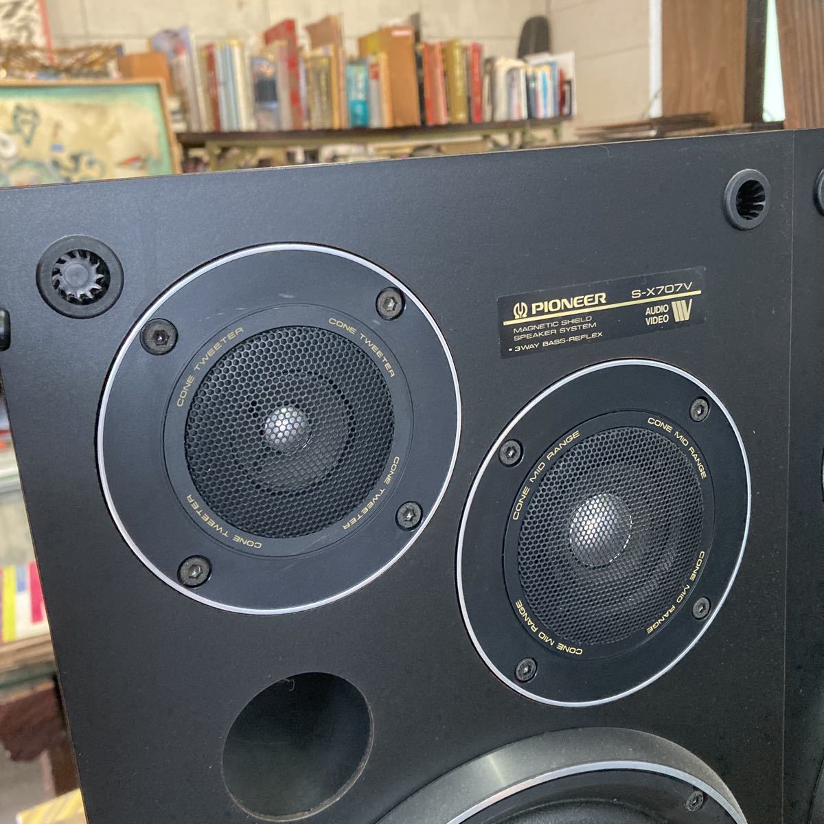 極美品】Pioneerスピーカー S-X707V ブラック調 整備良品 Yahoo