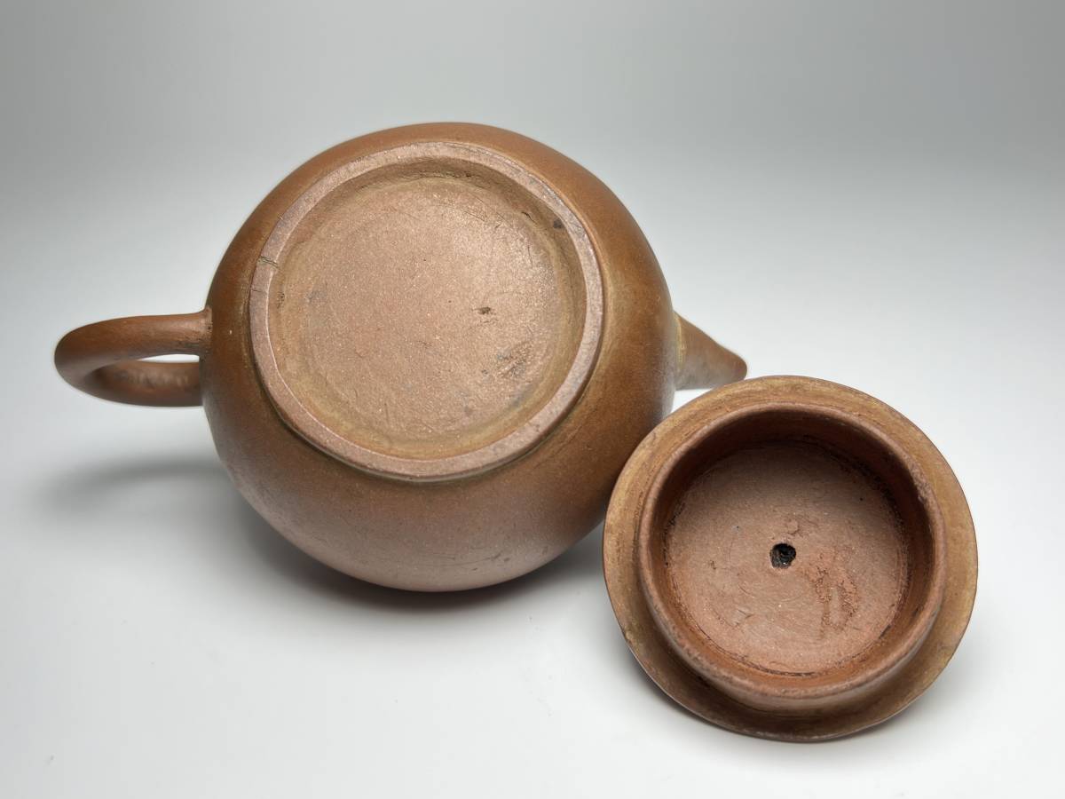 中国古玩 唐物 煎茶道具 松 紫泥 紫砂壷 茶壷 急須 唐物 煎茶道具 急須 中国古玩 紫泥 紫砂壷 朱泥 茶壷 松