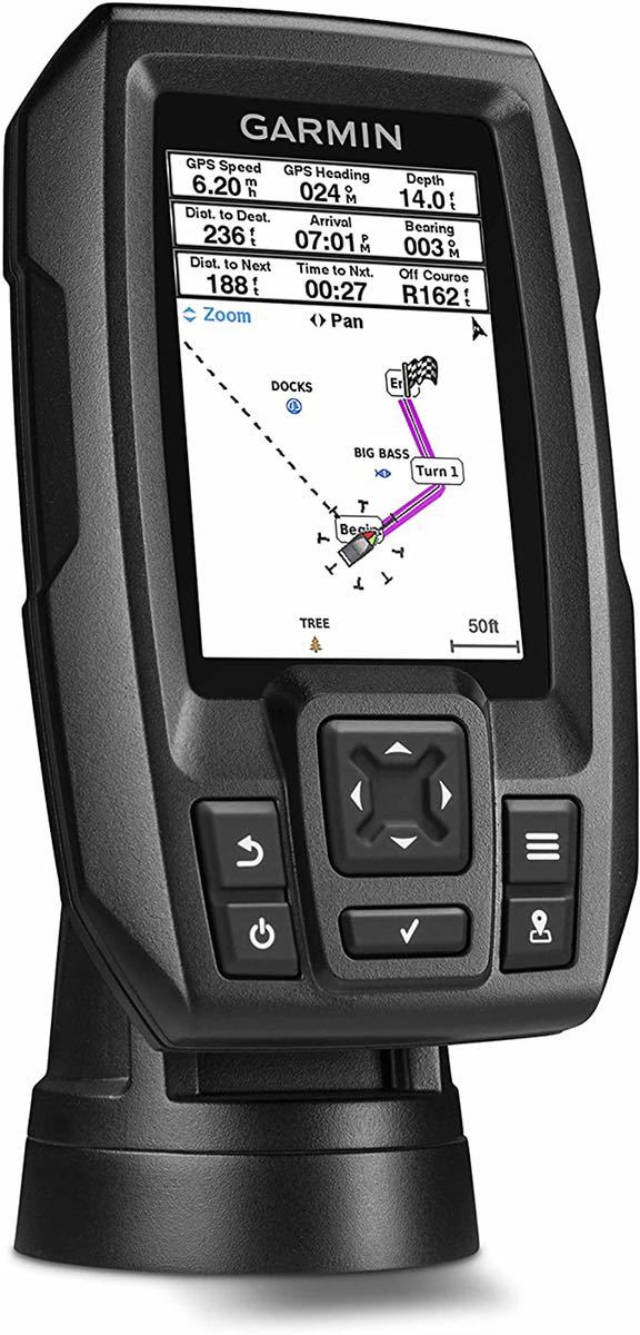 新品★送料無料★ Garmin STRIKER ガーミン ストライカー4 3.5インチ カラー 魚群探知機 高感度GPS内蔵 防水仕様 010-01550-00