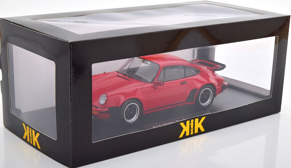 KK-Scale 1/18 ポルシェ 911 (930) ターボ 3.0 1976 レッド PORSCHE