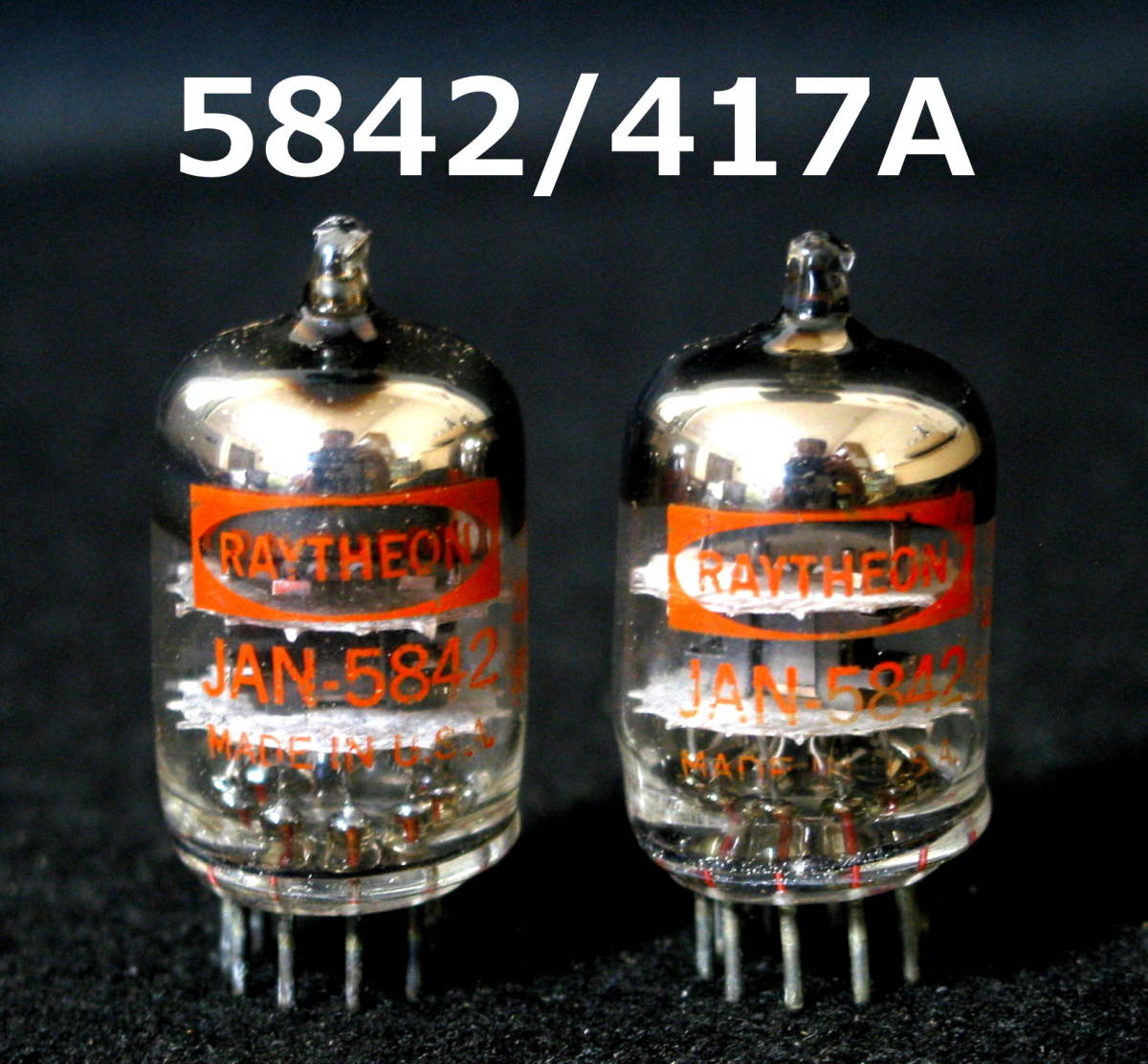 0 417A Matched MFR: Getter Windmill Raytheon of Raytheon, Set 