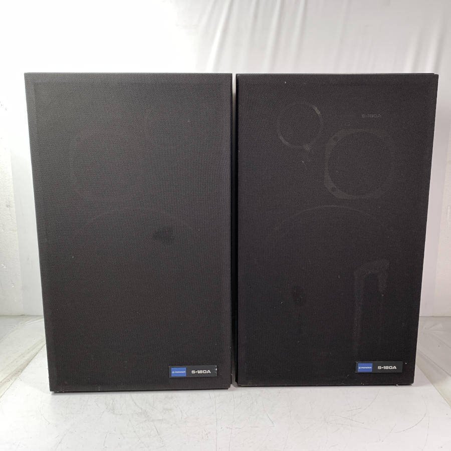 引取限定]PIONEER パイオニア S-180A ブックシェル型スピーカーペア
