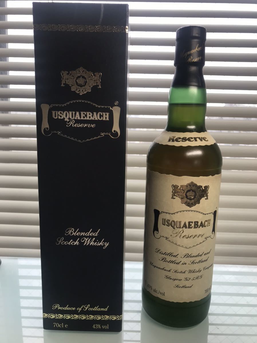 飲料・酒 未開封未開栓ウシュクベリザーブ旧ボトル