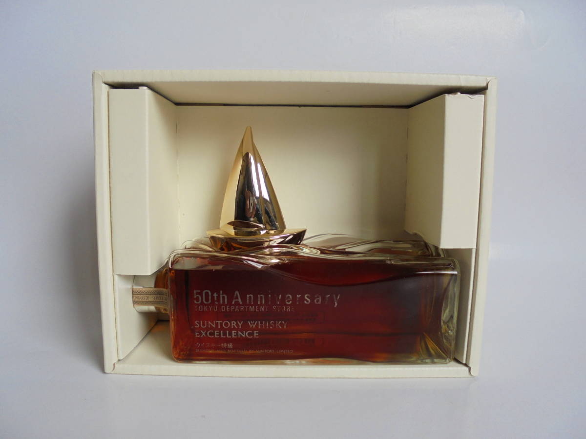 SUNTORY WHISKY EXCELLENCE 750ml 古酒 古酒 / サントリー ウイスキー エクセレンス】【 東急百貨店 50周年
