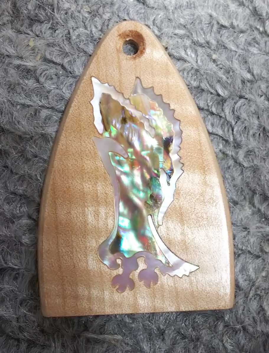 PRS SE 木製トラスロッドカバー メイプル キラキラなアバロン 美品 PRS