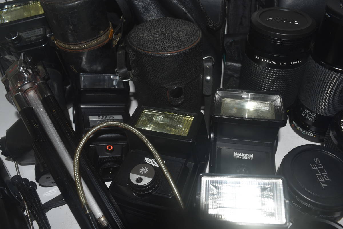 【No.08-094】カメラ レンズ等 おまとめ出品 TAMRON / MINOLTA / TELEPLUS / National / RICOH / SIGMA / PENTAX など