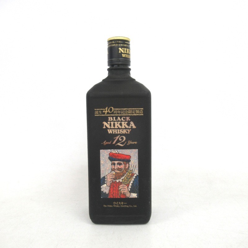 大阪府配送限定ニッカ ブラックニッカ12年 誕生40周年記念限定製造