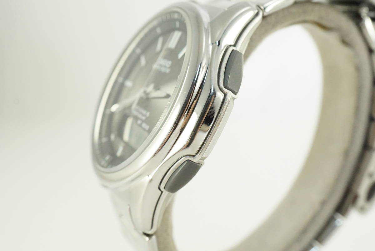 良品♪【B6/20-Y CAS06】★CASIO/カシオ ウェーブセプター 電波ソーラー WVA-M630 メンズ 稼働品★ CASIO | ウオッチ カシオのメンズ・レディース腕時計 y6（ブランドカシオ）（腕時計）の通販 MTP-V006D-2B