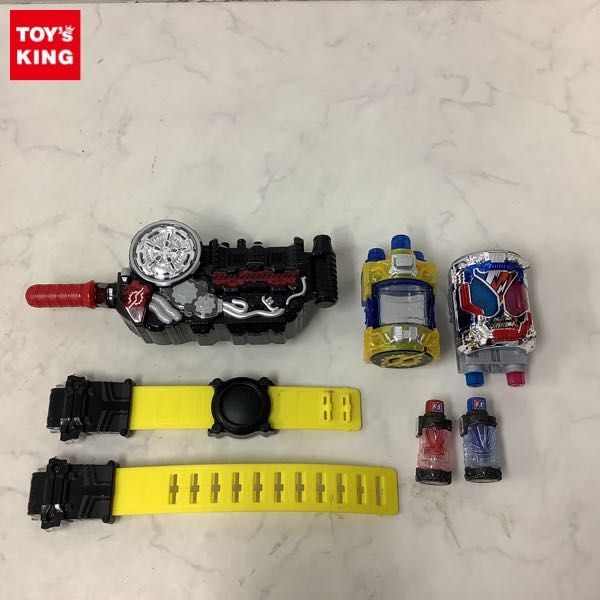 HOT，人気SALE 1円～ 仮面ライダービルド DXビルドドライバー、DXジーニアスフルボトル 他