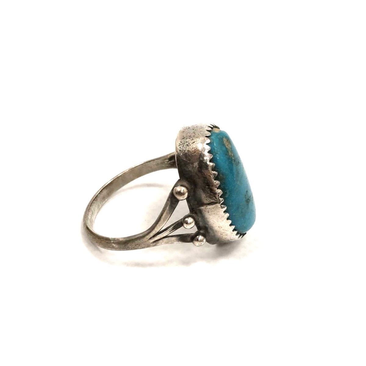 1762 NAVAJO ナバホ族 ターコイズ sterling スターリングシルバー J