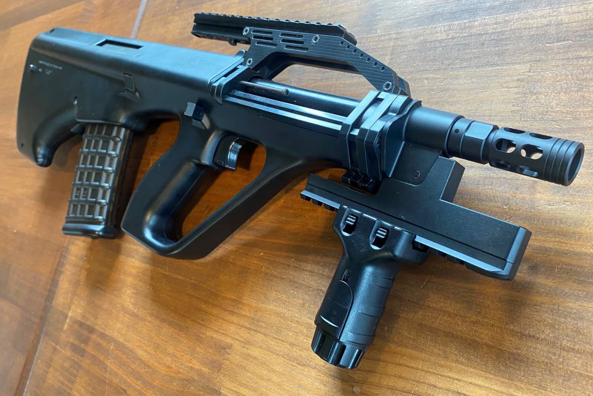 東京マルイ ハイサイクル電動ガン ステアー HC ブラック 動作OK 中古