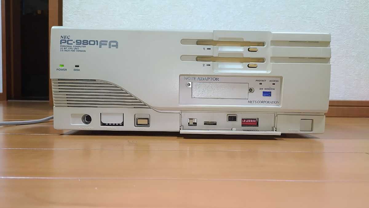 PC-9801FA (NEC) | 古いハードに囲まれて since2011 メルカリ 2026年