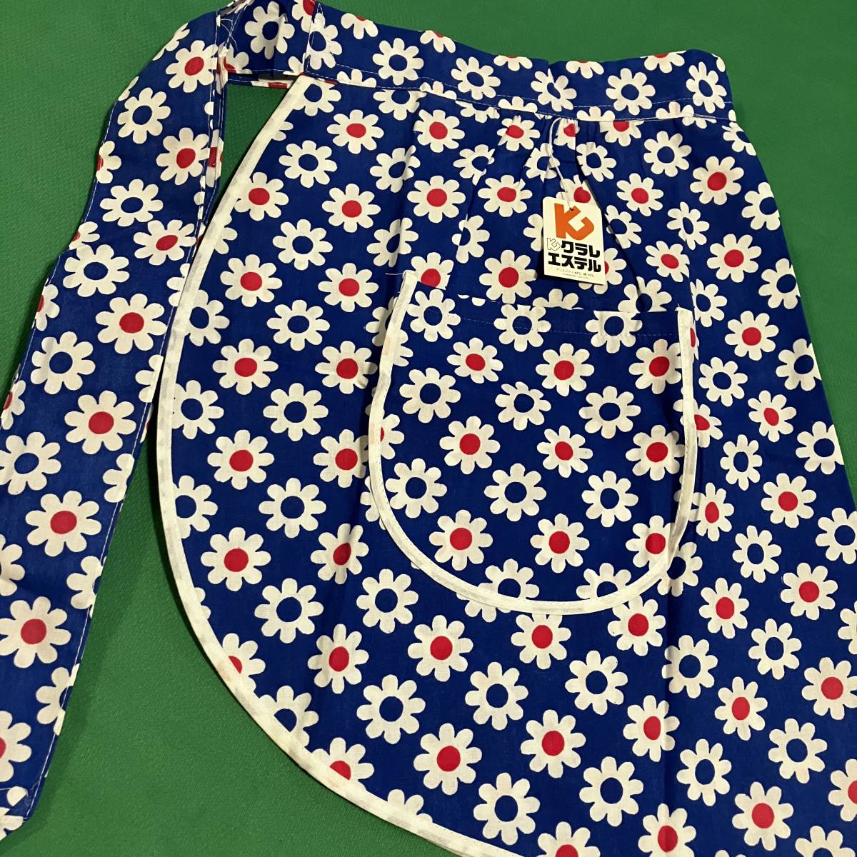 昭和レトロポップ 70s当時物 前掛け エプロン サロン (エプロン)｜売買