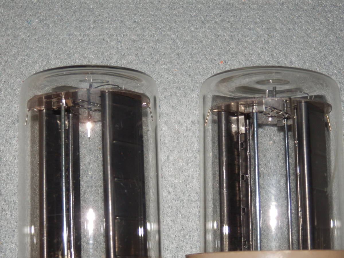 全波整流管 JAN CAHG 5R4WGA オクタル直管 CHATHAM製 2本 動作試験済み 