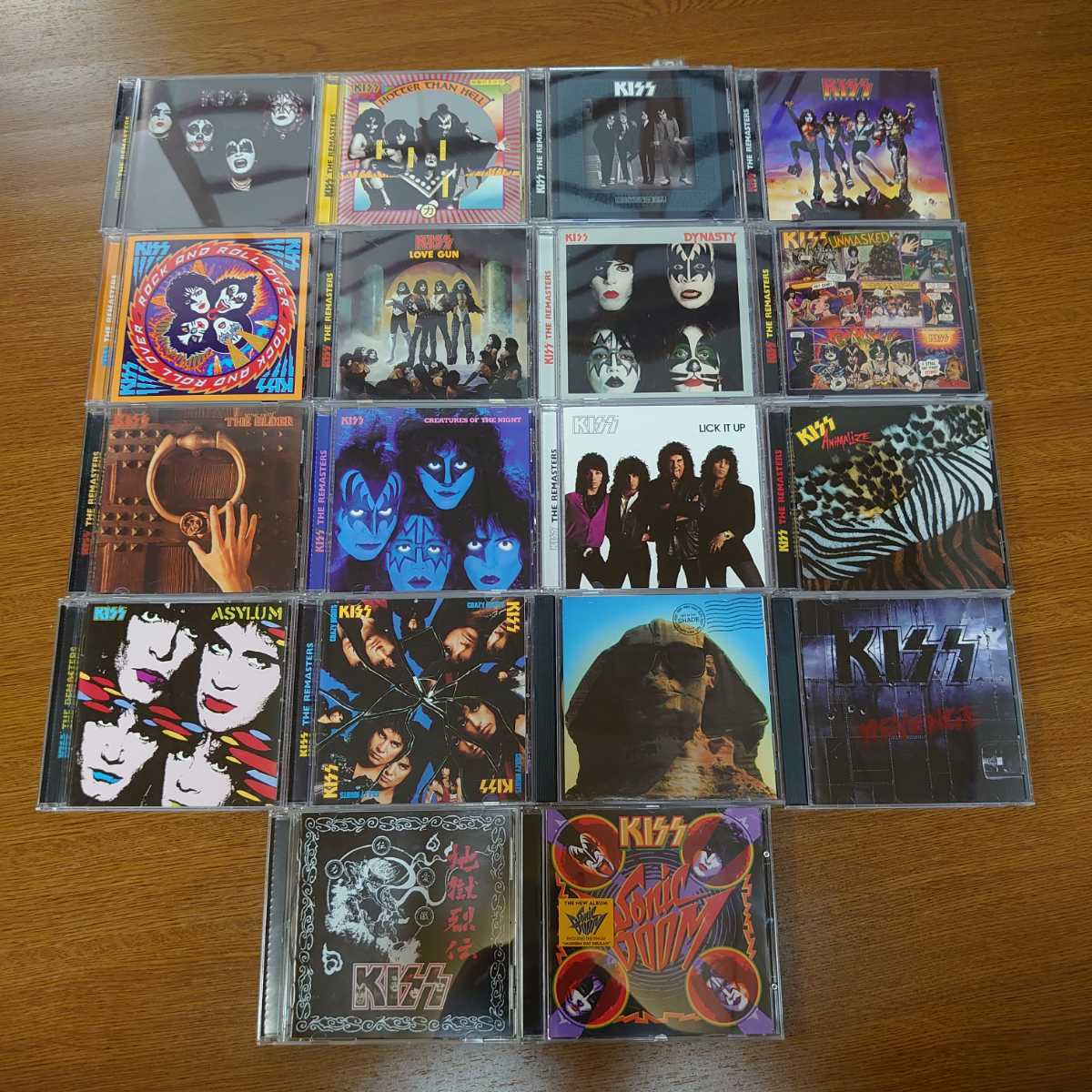 KISS キッス CD 18作品セット リマスター ハードロック 【公式通販】