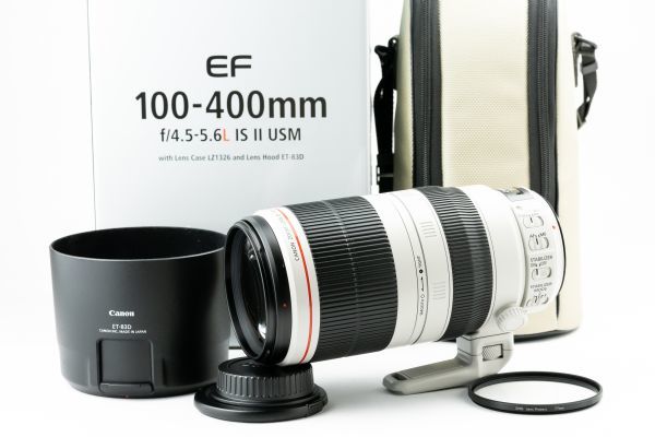 Canon キヤノン EF 100-400mm F4.5-5.6 L IS II USM 元箱 ソフトケース