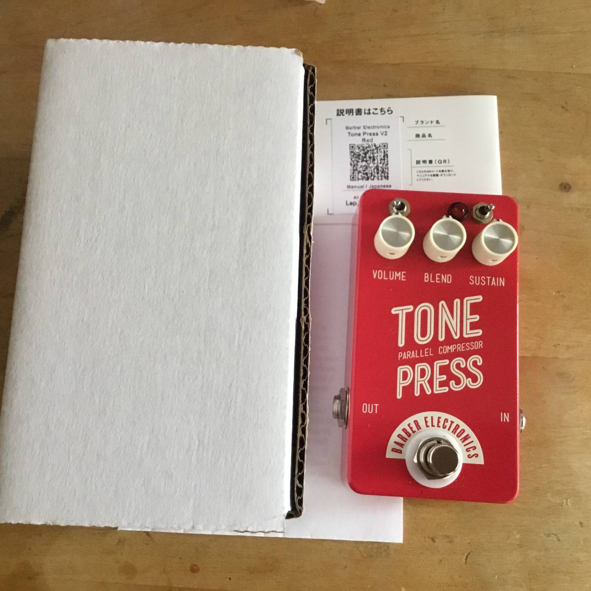 Barber Tone Press Compressor Pedal Electronics - | The Compact