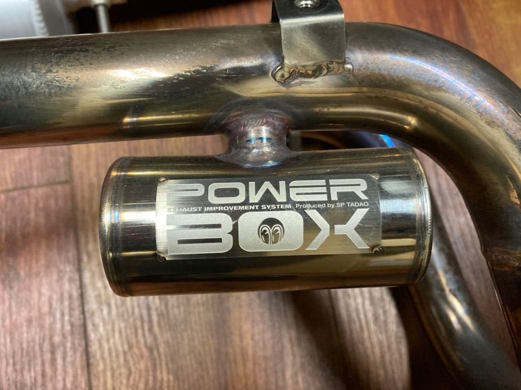 ヤマハ セロー250 SP忠男 パワーボックス エキゾーストパイプ 中古