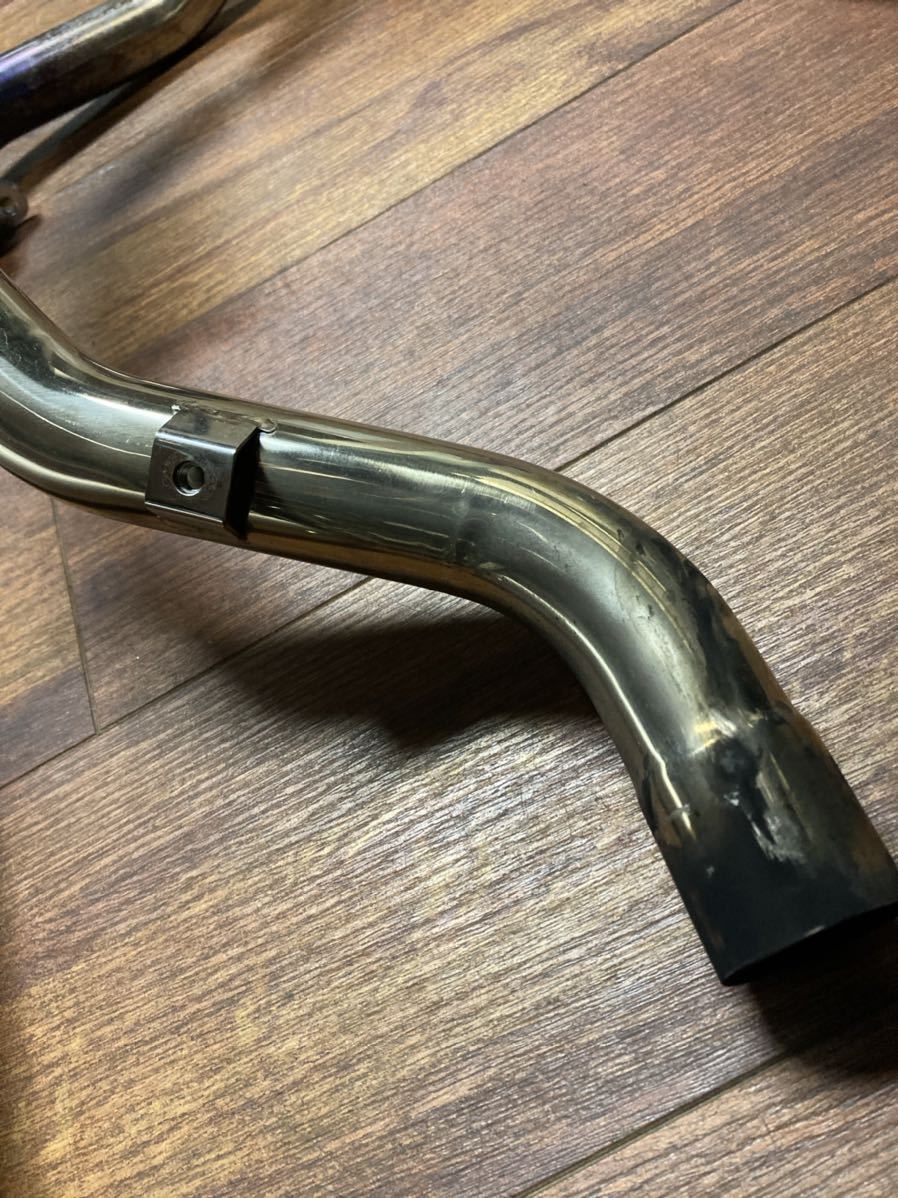 ヤマハ セロー250 SP忠男 パワーボックス エキゾーストパイプ 中古