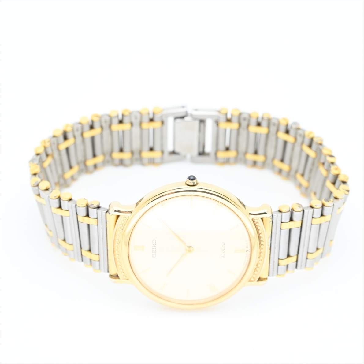 セイコー/ドルチェ○1987年製造 電池交換済 ビンテージ クォーツ  