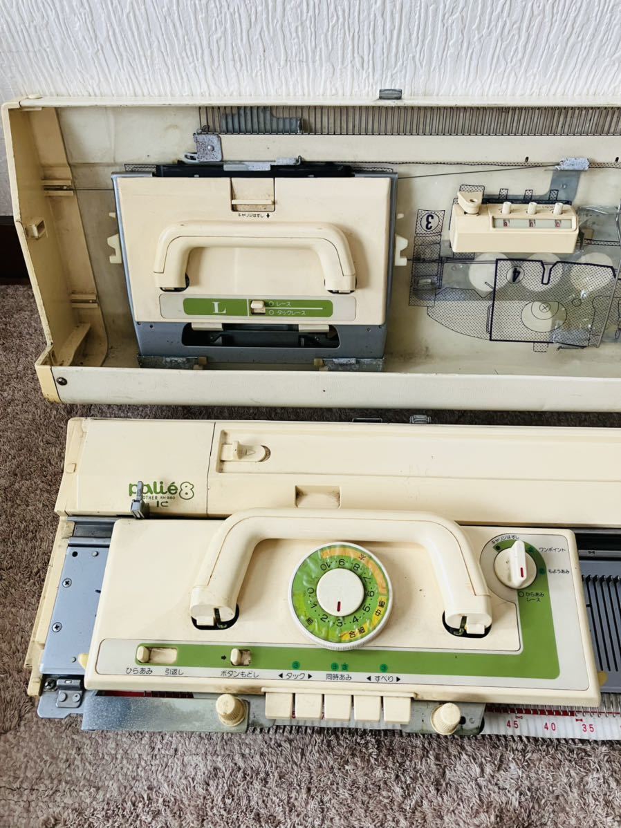 ▽ ブラザー 編み機 KH-880 / brother パリエ8 編み物 ハンド ▽ ブラザー 編み機 KH-880 / brother パリエ8 編み物 ハンド