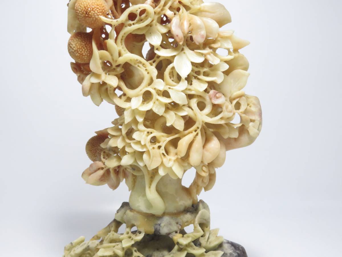 中国美術 寿山石 果実彫刻 石 美術品 中国美術 寿山石 【公式通販】