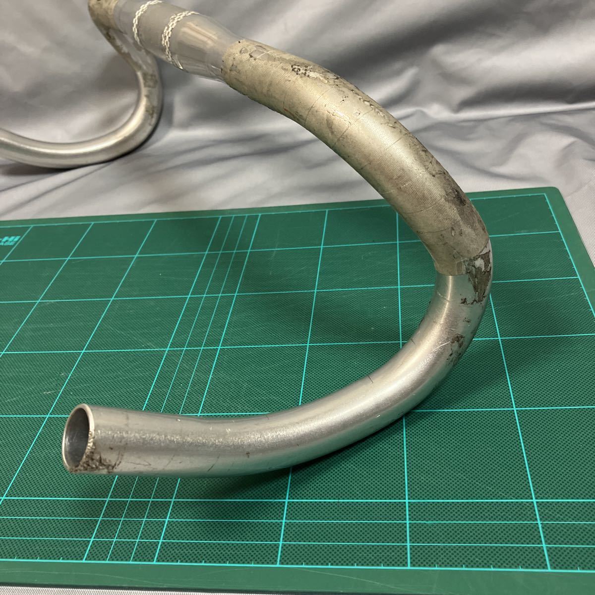 訳有 Sim Works by Nitto Misirlou Bar 31.8mm 430mm Silver ドロップ 