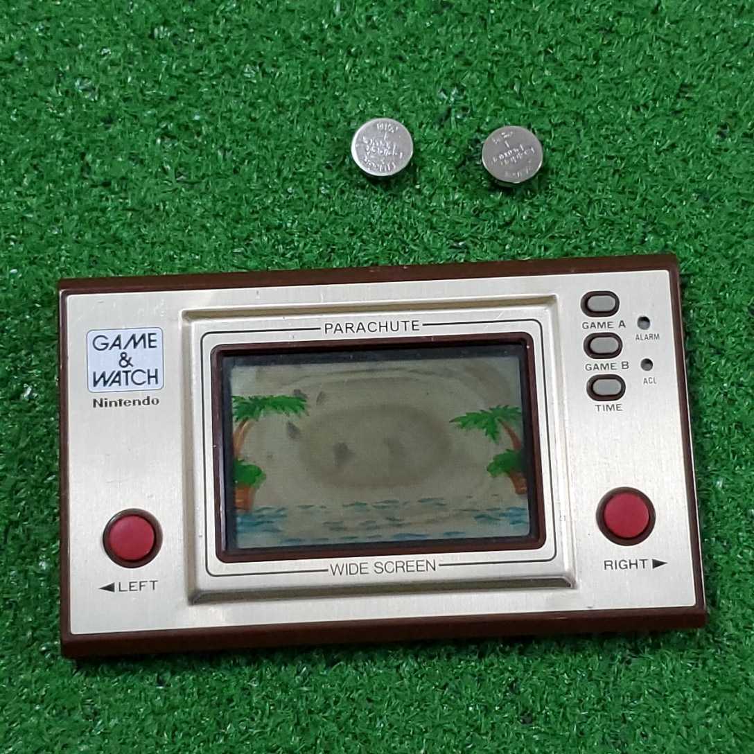 SALE，高品質 Nintendo GAME&WATCH ゲームウォッチ 本体 み パラシュート PARACHUTE レトロゲーム PR-21 ゲーム機器(ゲームウォッチ)｜売買されたオークション情報、yahooの商品情報をアーカイブ公開 - オークファ ゲームウォッチ