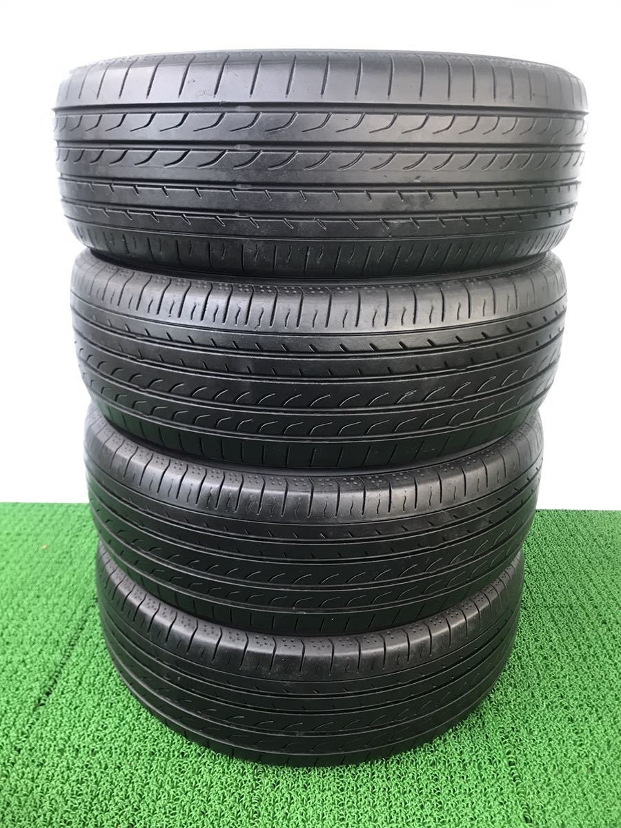 YOKOHAMA BLUEARTH RV-02 195/60r16. 4本セット2021年製 ★残溝8分山以上・バリ山の良品です！★ RV-02 BluEarth 195&frasl;60R16 中古 ★ BluEarth-RV03、2023年