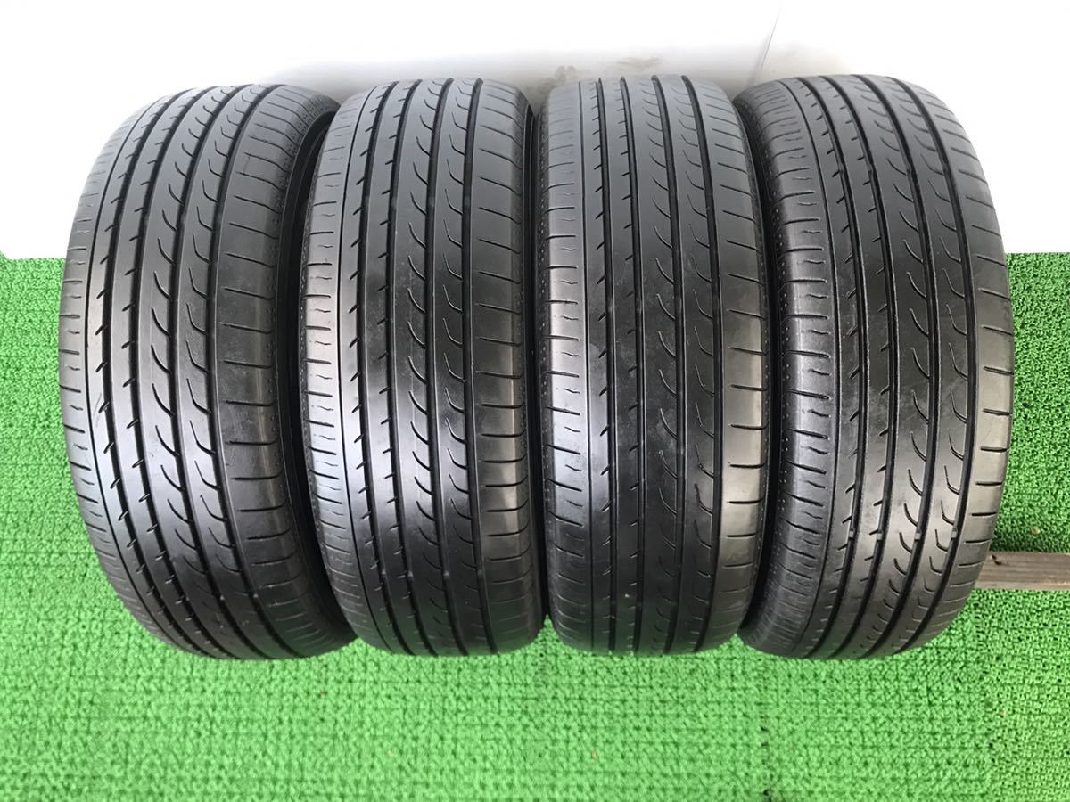 YOKOHAMA BLUEARTH RV-02 195/60r16. 4本セット2021年製 ★残溝8分山以上・バリ山の良品です！★ RV-02 BluEarth 195&frasl;60R16 中古 ★ BluEarth-RV03、2023年