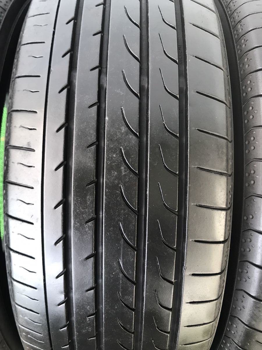 YOKOHAMA BLUEARTH RV-02 195/60r16. 4本セット2021年製 ★残溝8分山以上・バリ山の良品です！★ RV-02 BluEarth 195&frasl;60R16 中古 ★ BluEarth-RV03、2023年