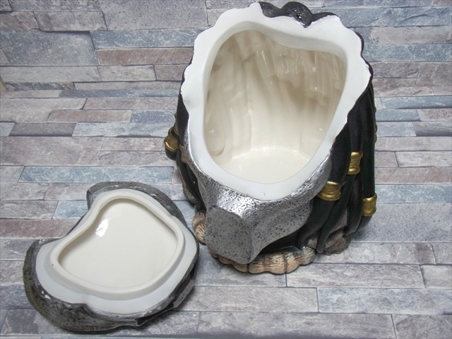 逸品 X-plus PREDATOR プレデター クッキージャー クッキー入れ 陶磁器