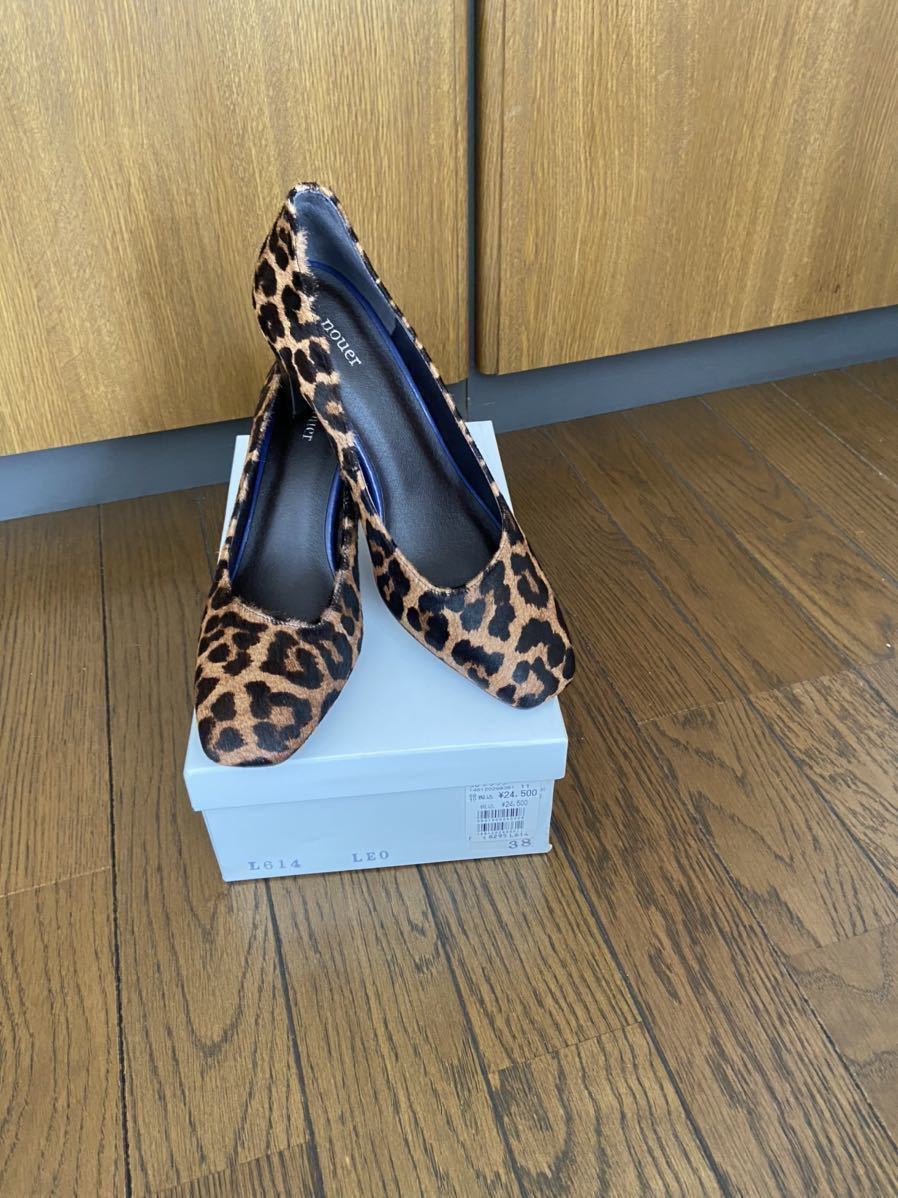 定番，人気セール nouerヒョウ柄ハラコパンプス24 24500円 スコットクラブ(ブラウン系)｜売買されたオークション情報、yahooの商品情報をアーカイブ公開 - オークファン ブラウン系