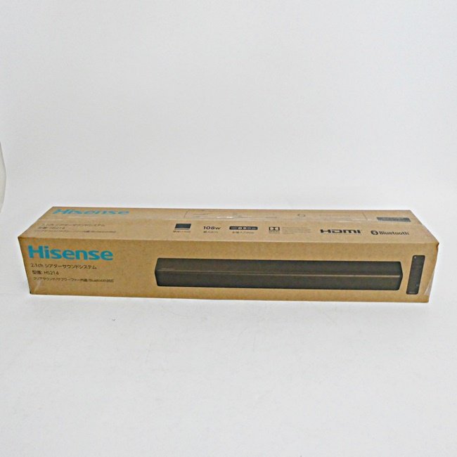 Hisense ハイセンス シアターサウンドバー 2.1ch HS214〈C4〉D1