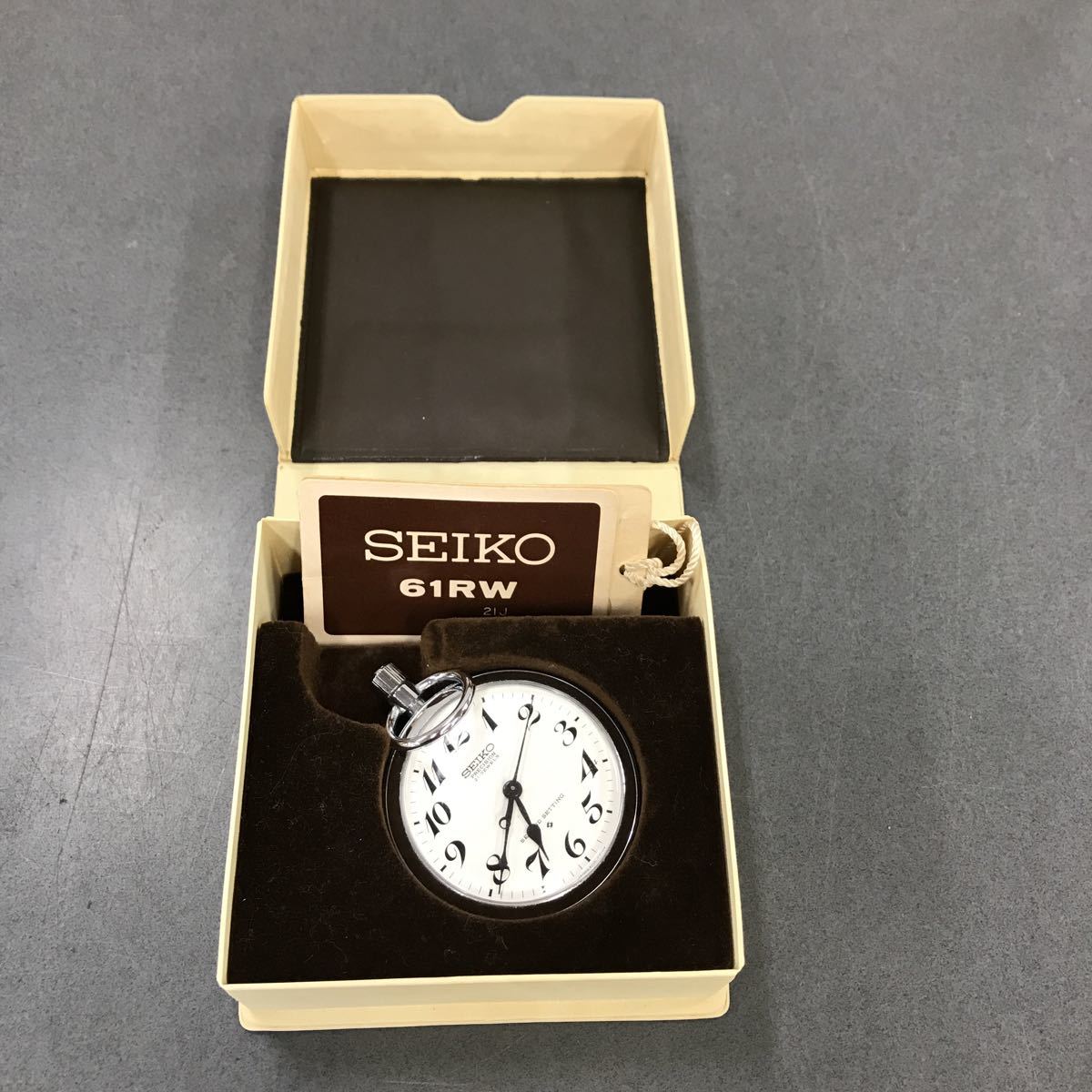 SEIKO セイコー 懐中時計 61RW 時計 手巻き セイコー SEIKO 鉄道時計