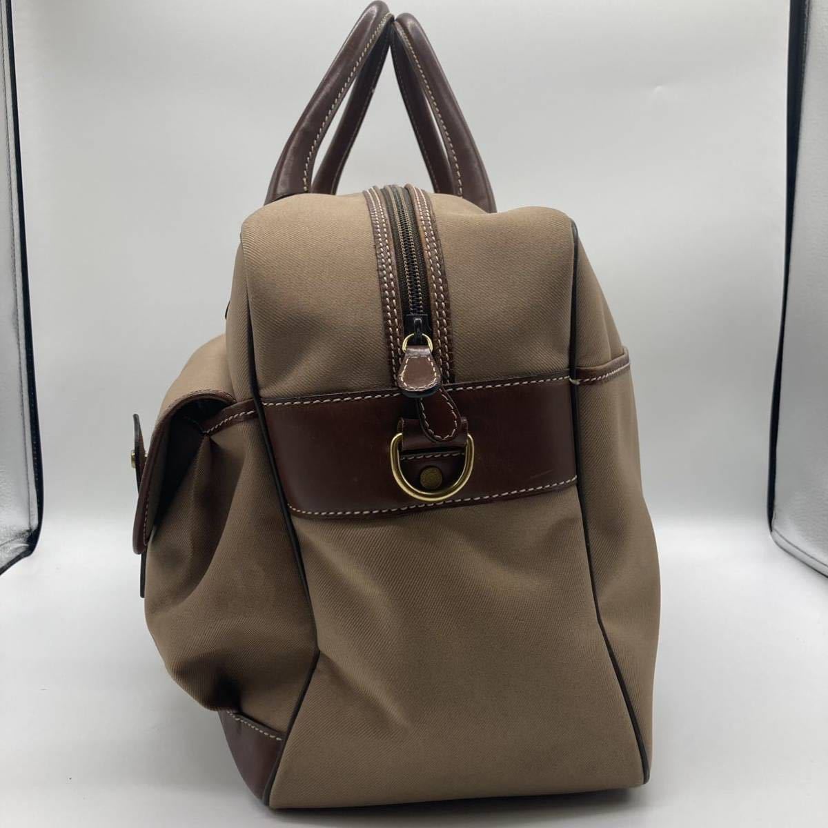 美品 Hunting Would ハンティングワールド 2way ボストンバッグ 
