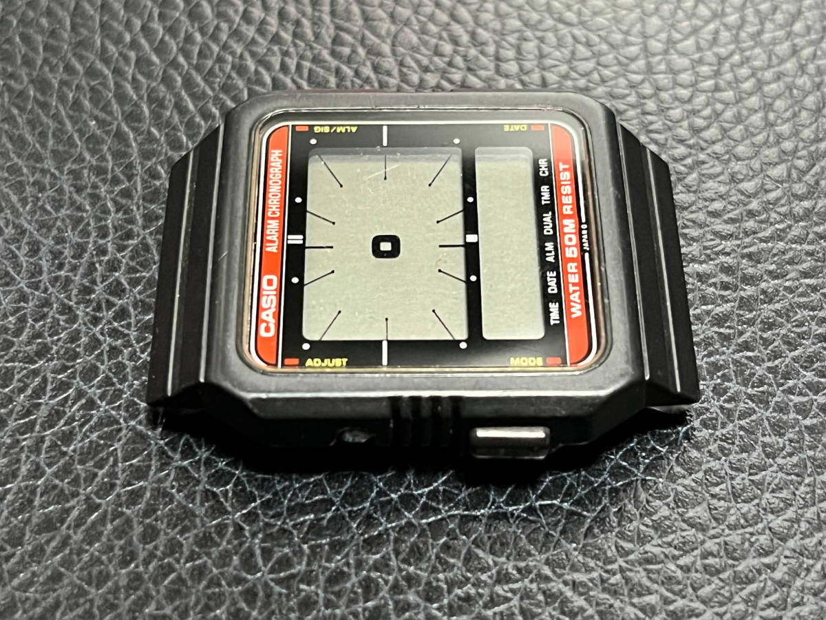 CASIO カシオ AE-8W アラーム クロノグラフ ジャンク レッド 