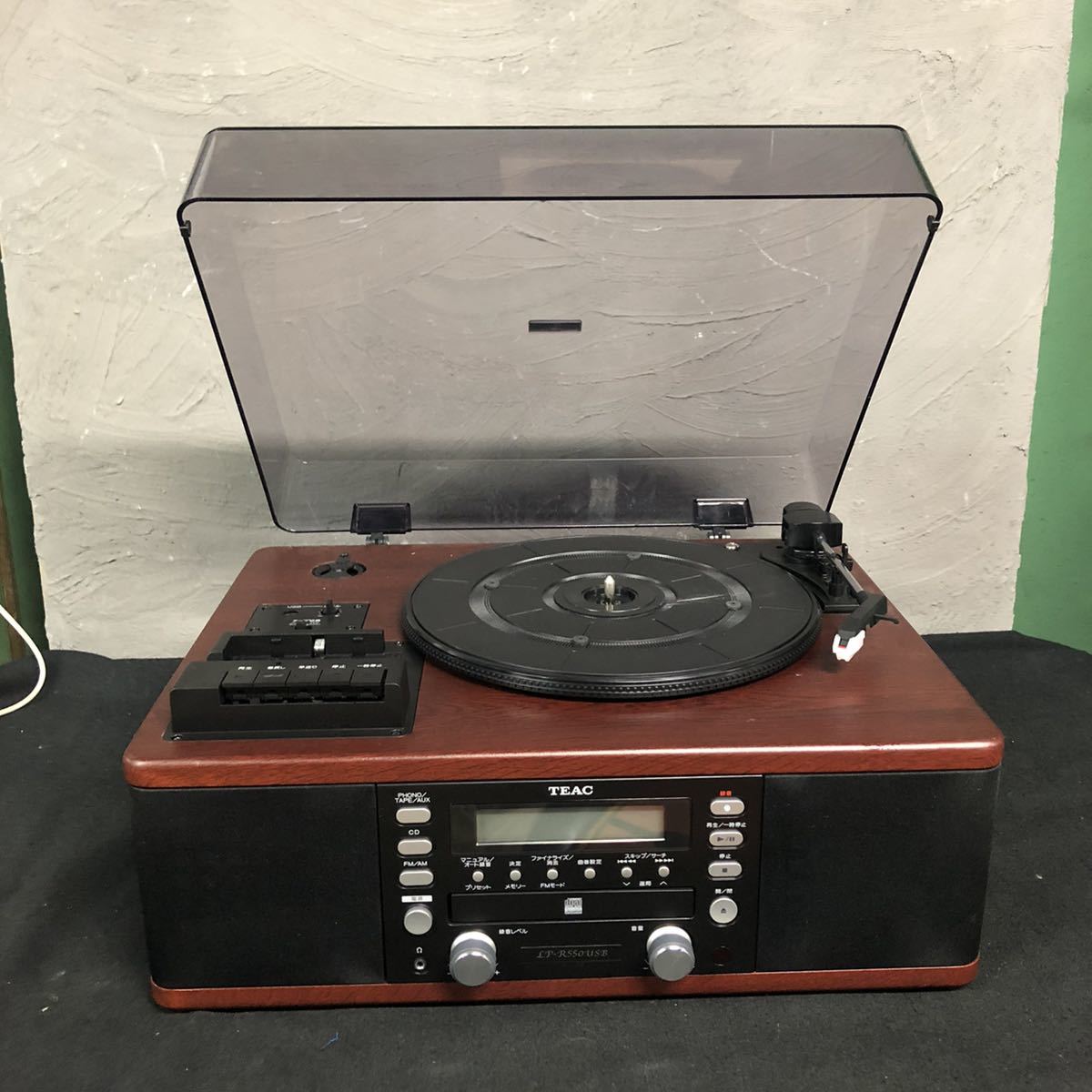 LP-R550USB | TEAC Recorder Cassette Turntable CD - マルチ 