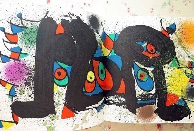 THE OF - OIL ELEMENTS SCULPTOR: MIRÓ 現代アート・絵画の SCULPTURE