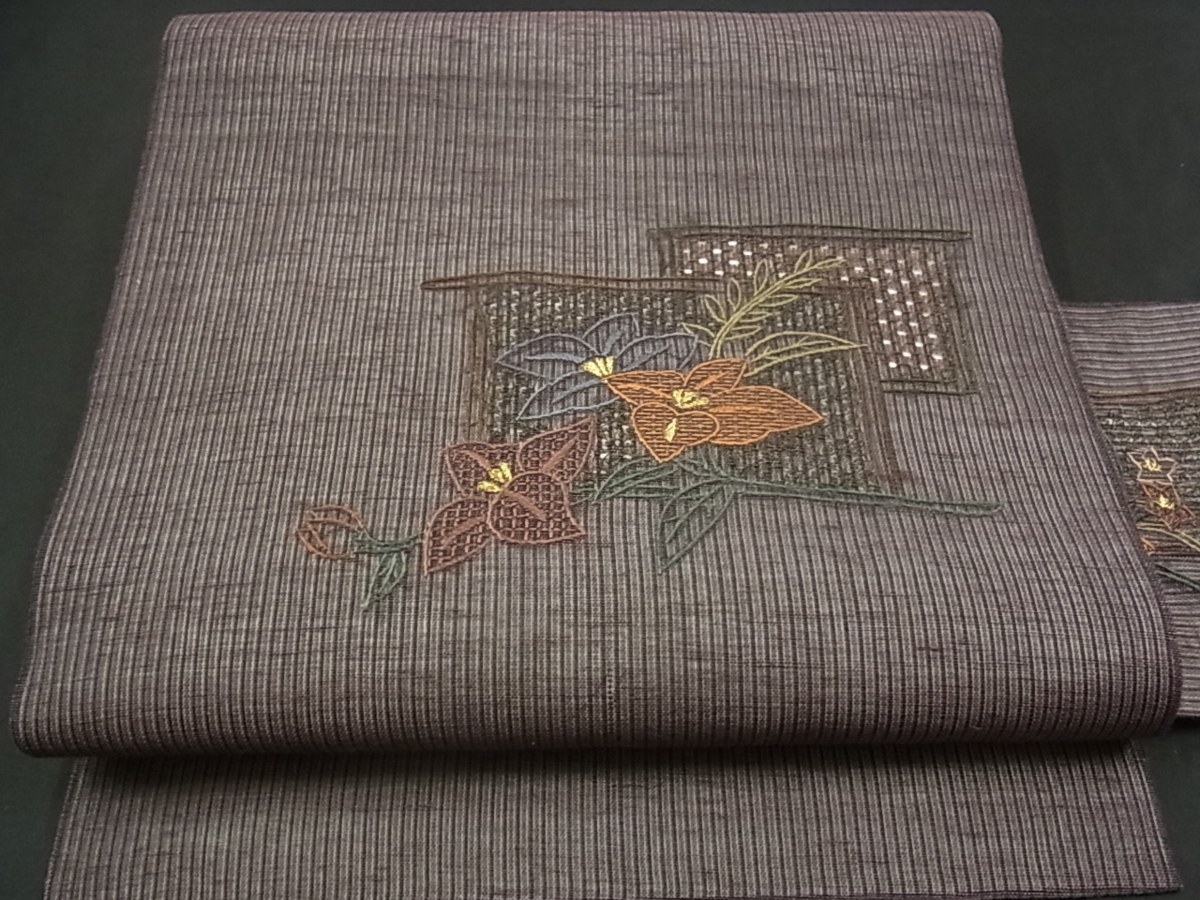 中国三大刺繍 相良刺繍 袋帯 総刺繍 総相良刺繍 平和屋-こころ店 