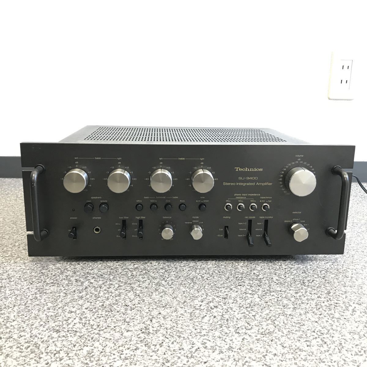 人気定番，限定セール 通電&times; パーツ取用 テクニクス Technics SU-9400 ジャンク プリメインアンプ(テクニクス)｜売買されたオークション情報、yahooの商品情報をアーカイブ公開 - オークファン テクニクス