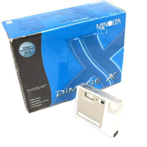 1円 MINOLTA DiMAGE X 5.7-17.1mm 1:2.8-3.6 コンパクトデジタルカメラ 動作確認済み C5265 MINOLTA X DiMAGE PARTS &frasl; F2.8-3.6
