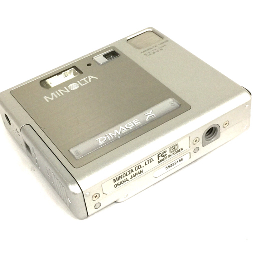 1円 MINOLTA DiMAGE X 5.7-17.1mm 1:2.8-3.6 コンパクトデジタルカメラ 動作確認済み C5265 MINOLTA X DiMAGE PARTS &frasl; F2.8-3.6
