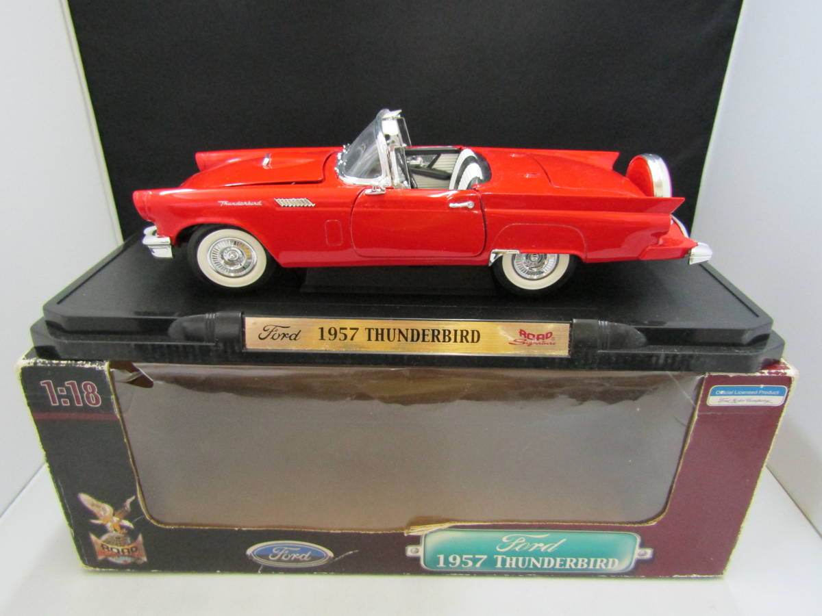 Road Signature フォード サンダーバード 1957 1/18 FORD THUNDERBIRD 