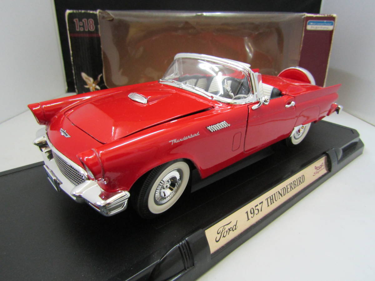 Road Signature フォード サンダーバード 1957 1/18 FORD THUNDERBIRD 