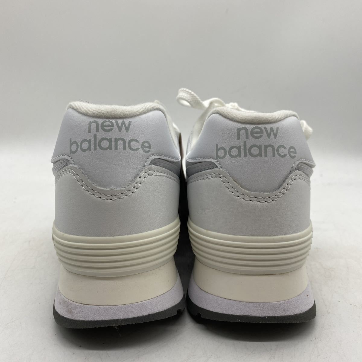 24cm】新品 New Balance 574 WHITE ニューバランス 574 ホワイト 