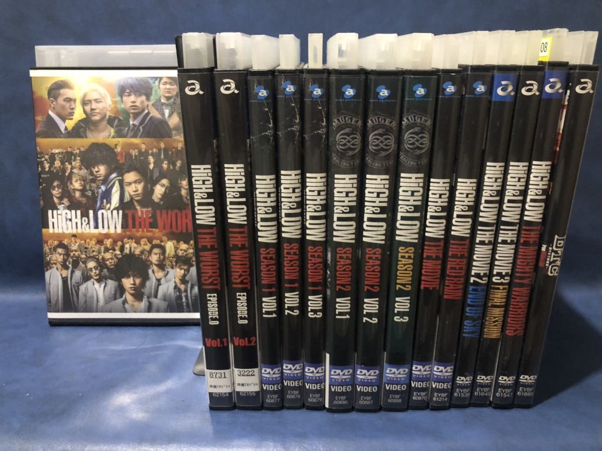 値下げ◇HiGH&LOW THE MOVIE 1〜3 セット（DVD） HiGH&LOW