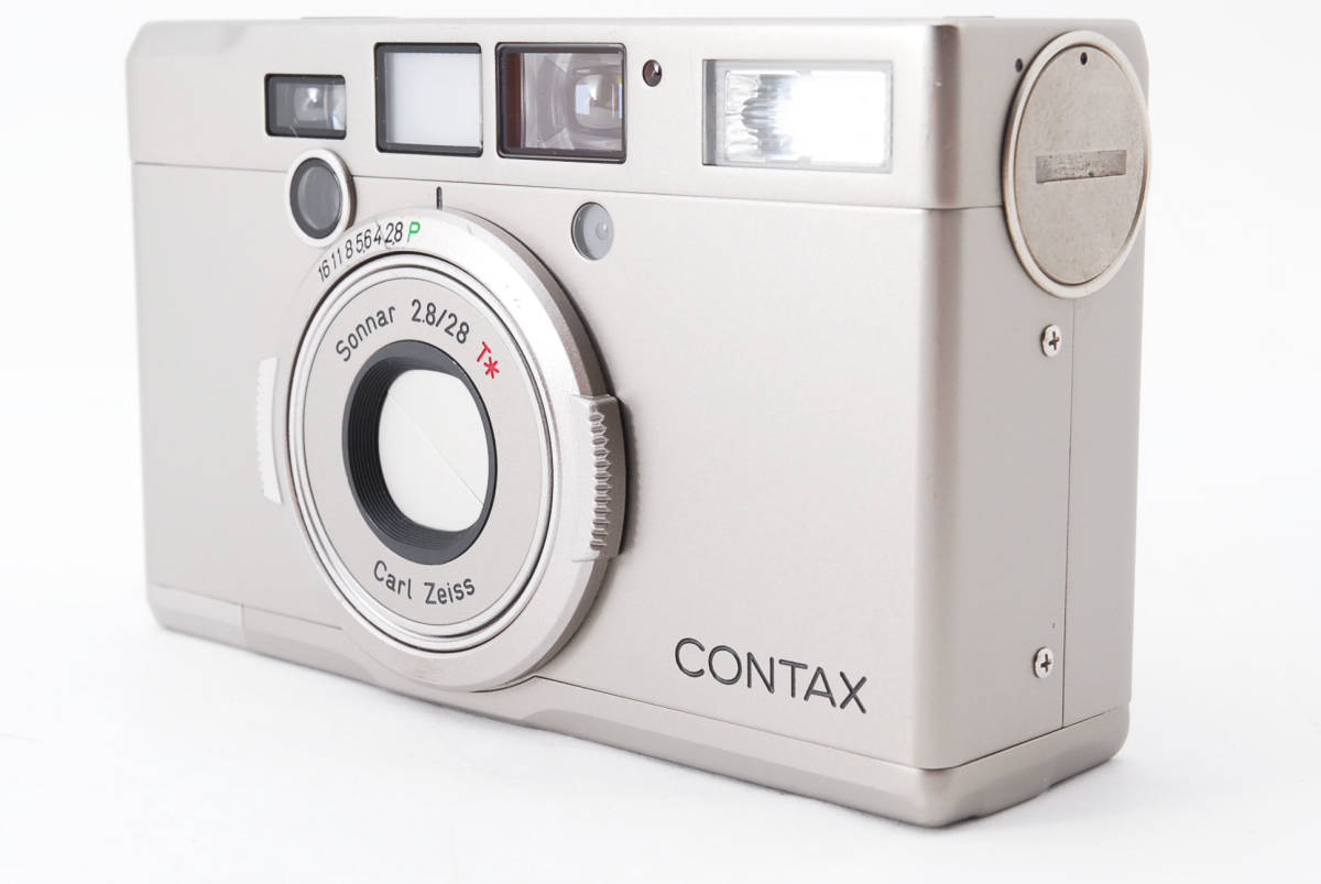 美品】 コンタックス CONTAX Tix Carl Zeiss Sonnar 28mm F2.8 ≪元箱